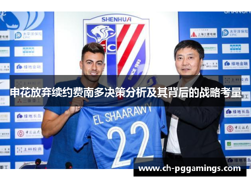 申花放弃续约费南多决策分析及其背后的战略考量