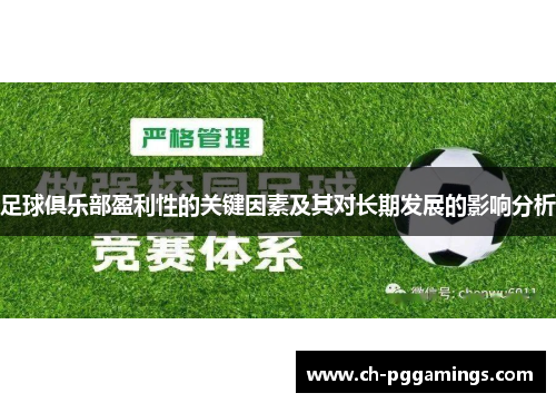 足球俱乐部盈利性的关键因素及其对长期发展的影响分析